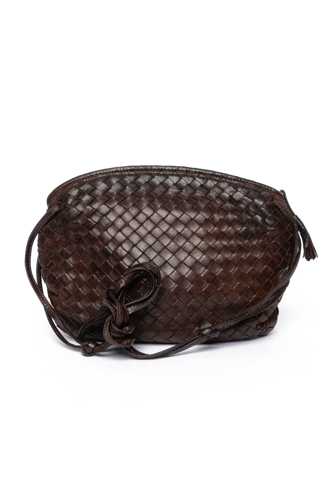 Bottega Veneta Vintage Intrecciato Nodini Crossbody