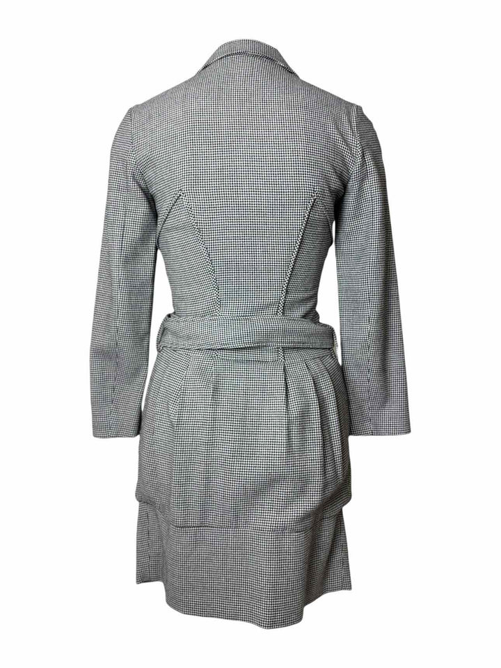 Stella Mccartney Houndstooth Wool Size 38 Dress