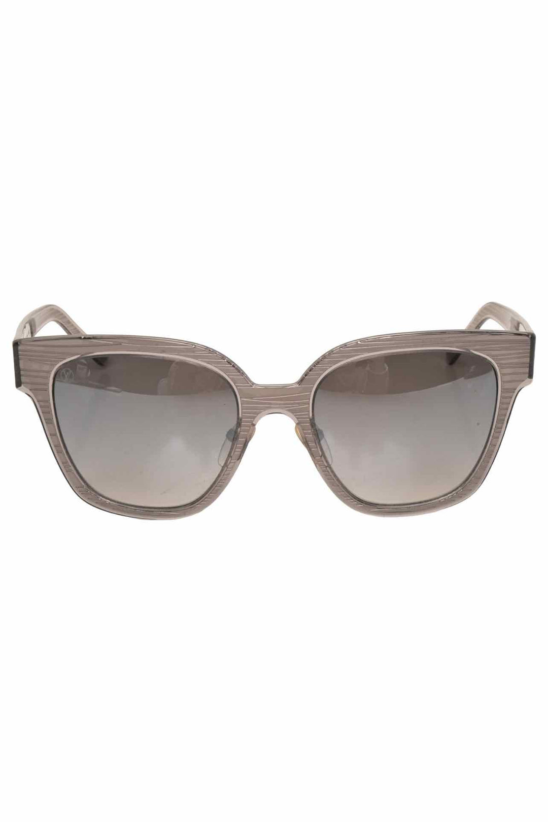 Louis Vuitton Silver Epi Audrey Wayfarer Gradient Eyewear