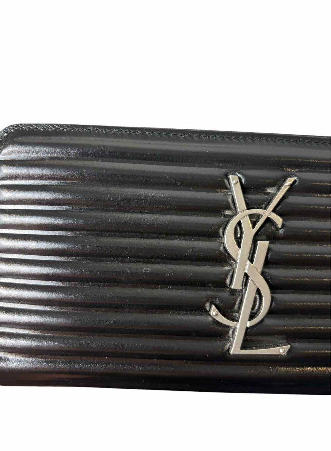 Saint Laurent Opium Zip-Around Leather Long Wallet