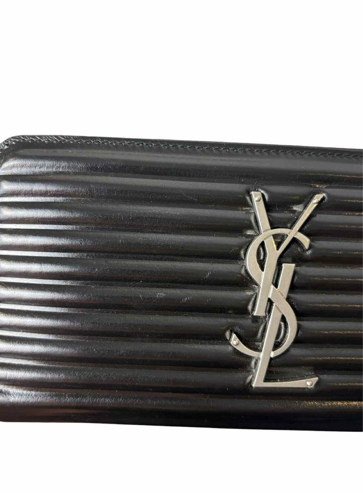 Saint Laurent Opium Zip-Around Leather Long Wallet