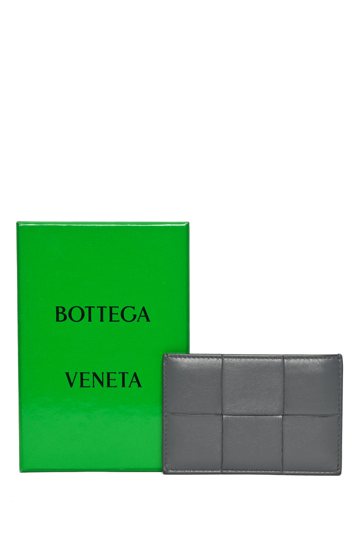 Bottega Veneta Intrecciato Leather Cassette Credit Card Wallet