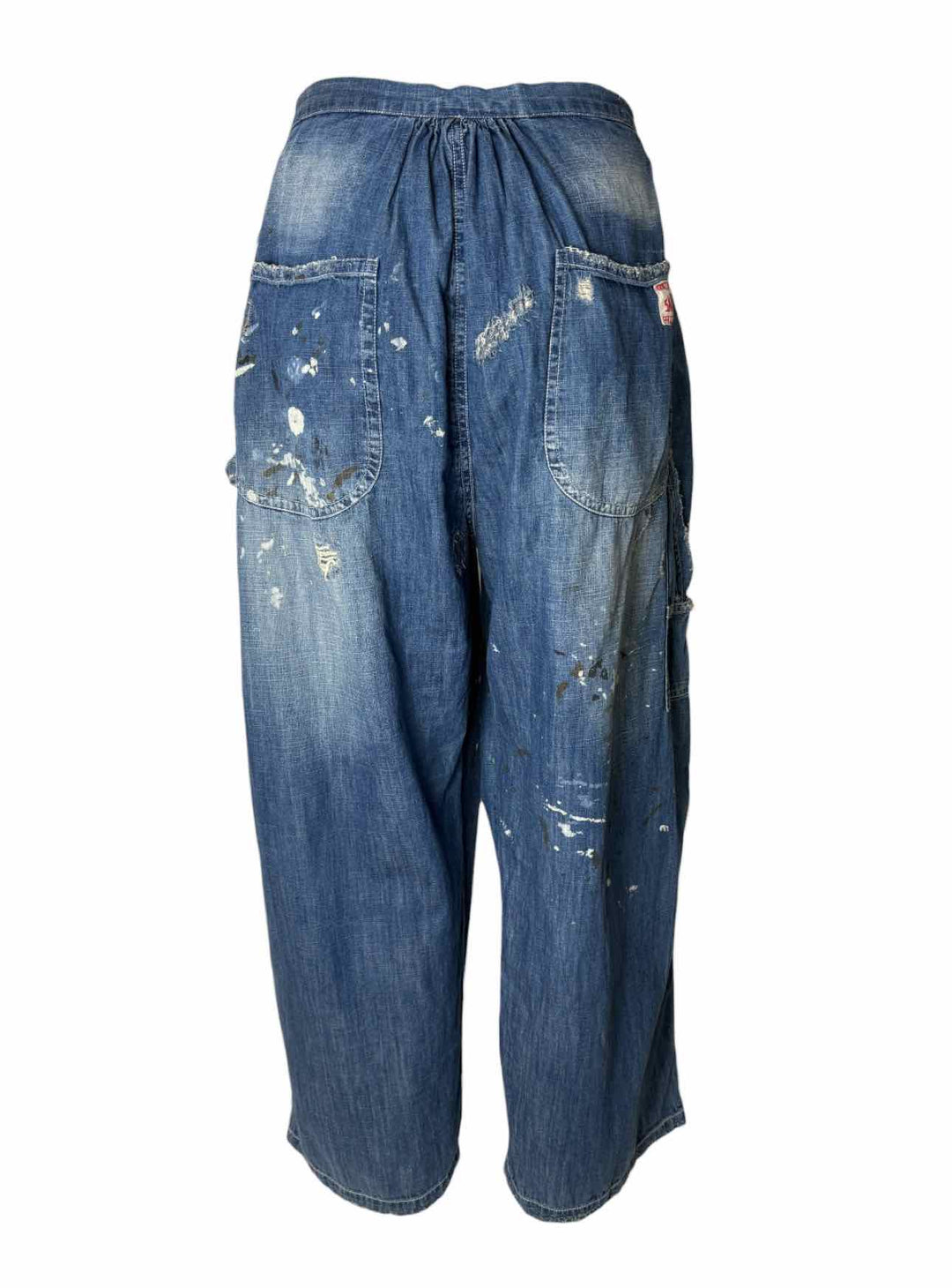 Magnolia Pearl Size OS Distressed Painted Jeans