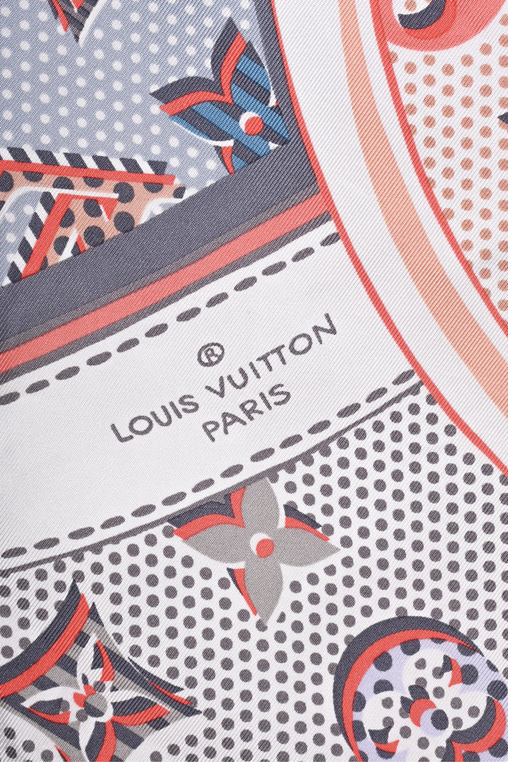 Louis Vuitton Carre Pop Monogram Silk Scarf