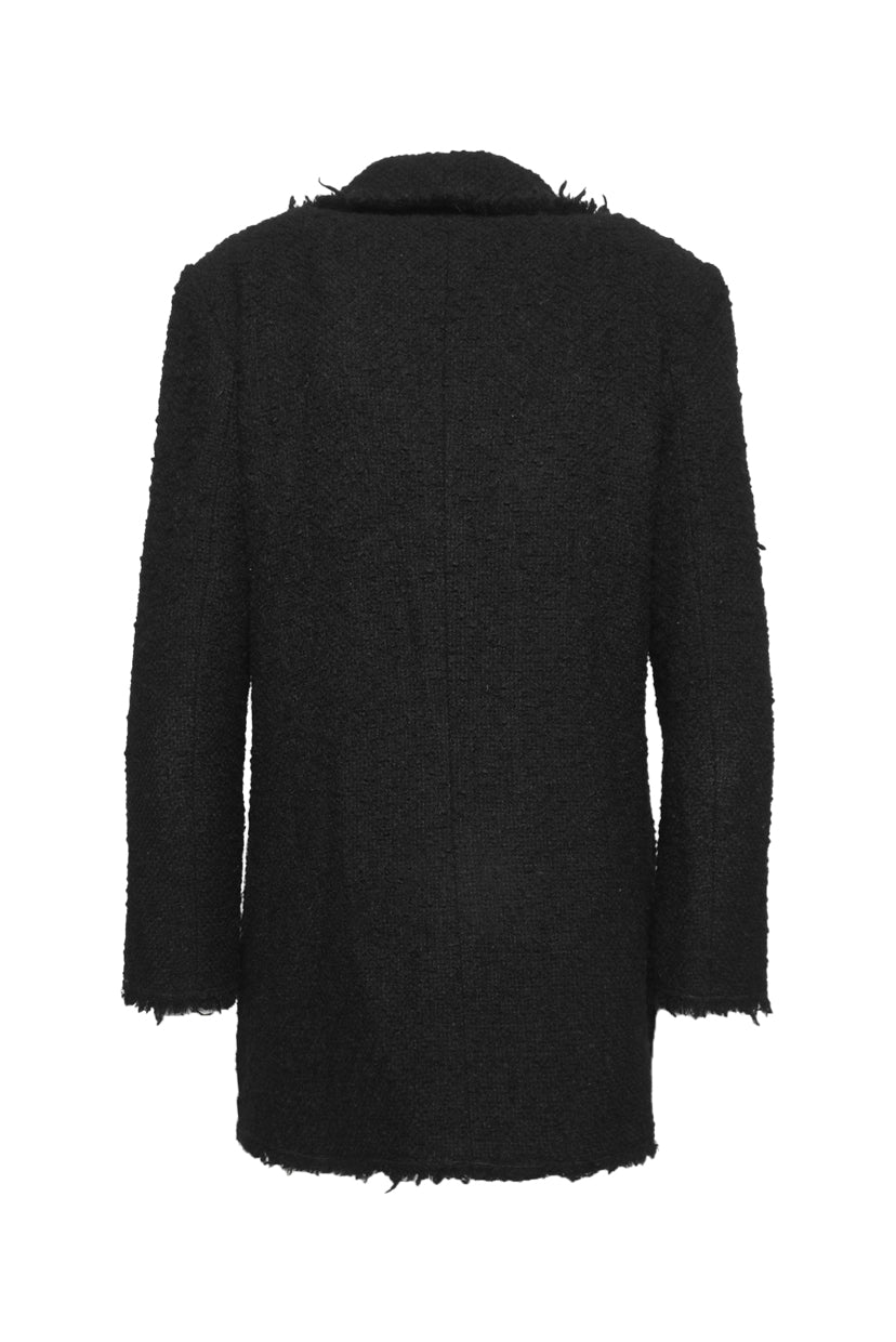 Giambattista Valli Size M Button-Up Tweed Jacket