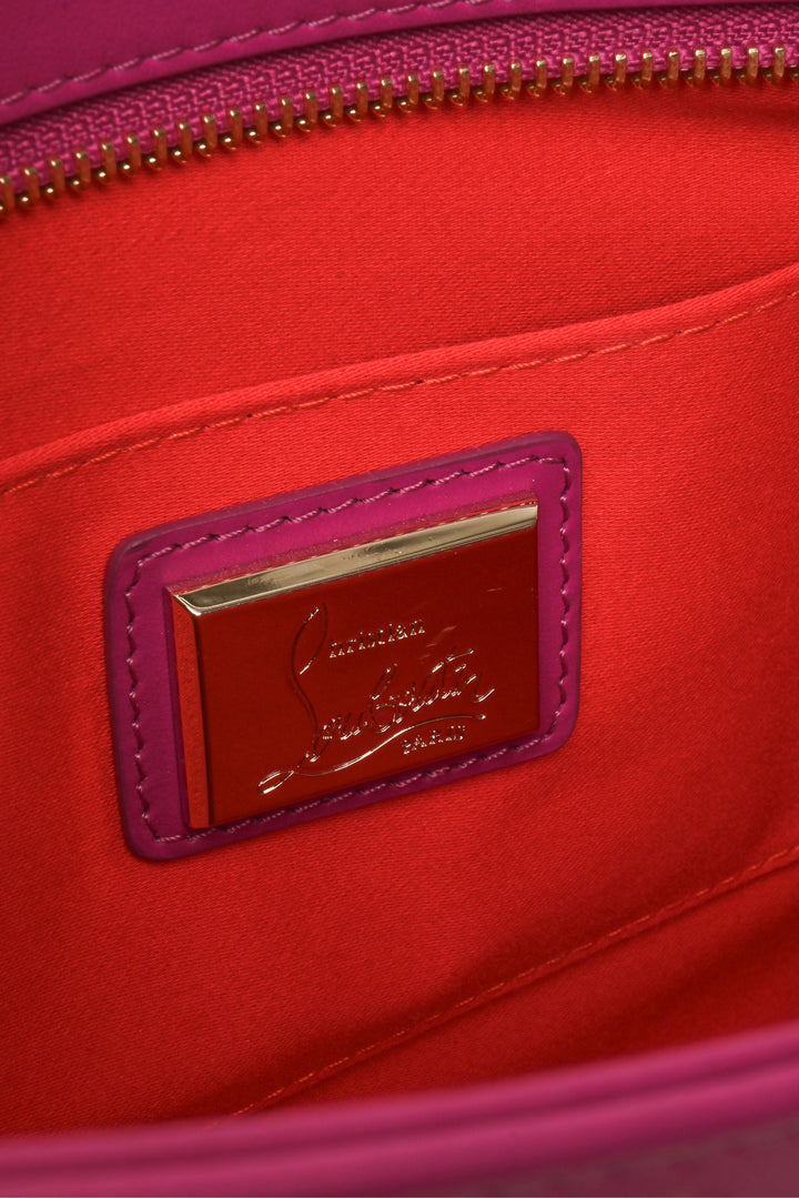 Christian Louboutin Loubiposh Spiked Clutch