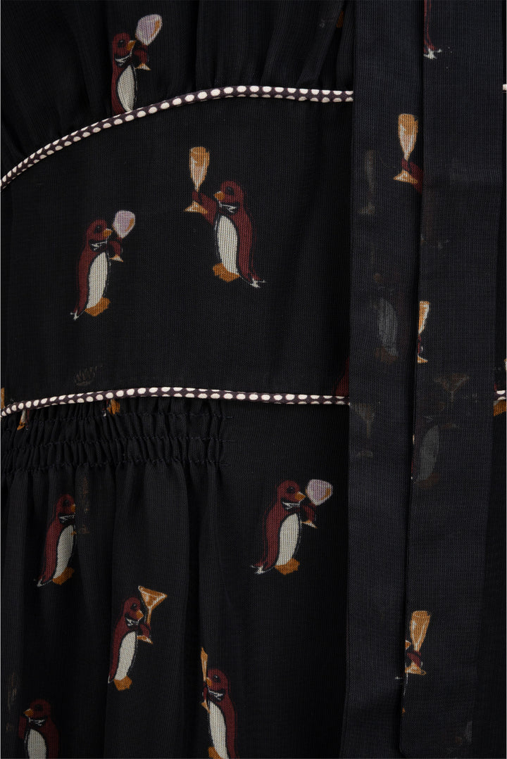 Coach Size 4 Penguin Print Dress