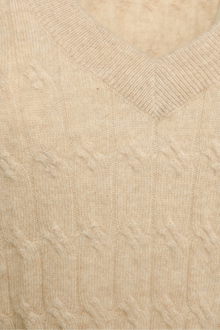 Co Size M V-Neck Cashmere Sweater