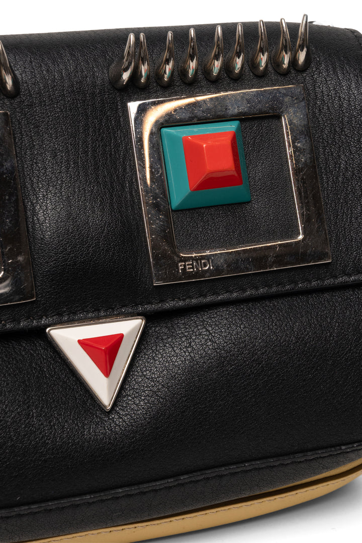 Fendi Hypnoteyes Double Baguette Crossbody