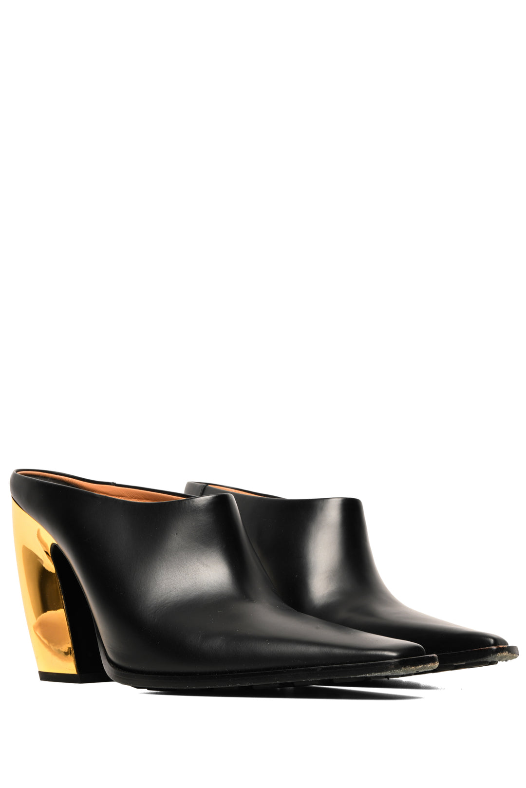 Bottega Veneta Size 39 Tex Leather Mules