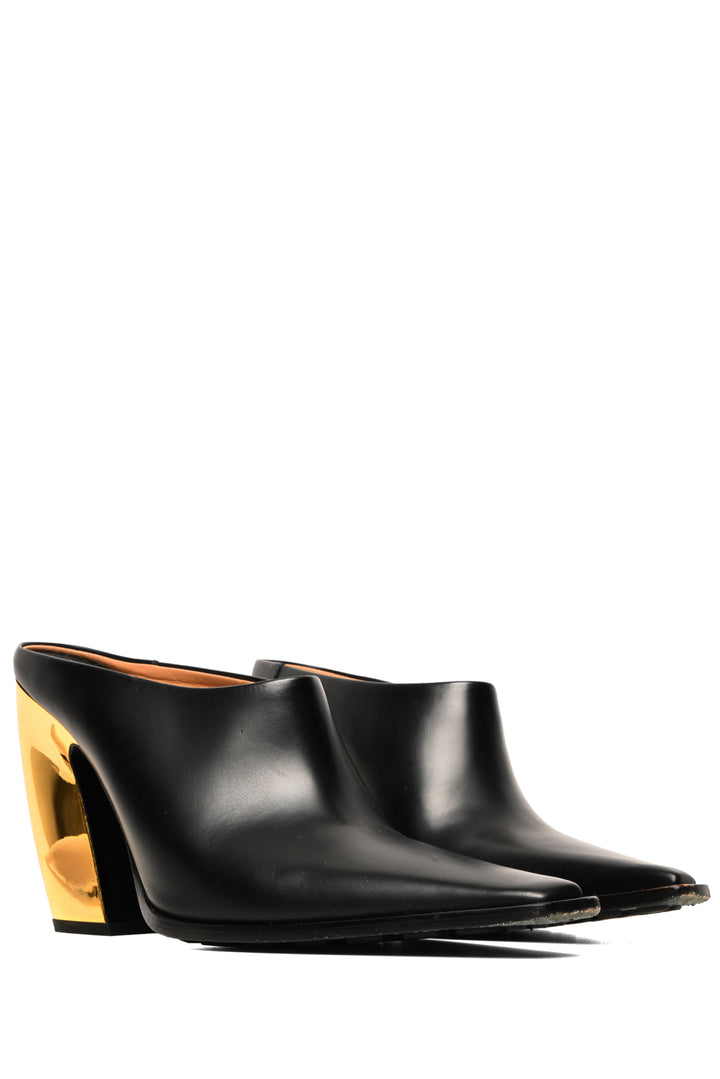 Bottega Veneta Size 39 Tex Leather Mules