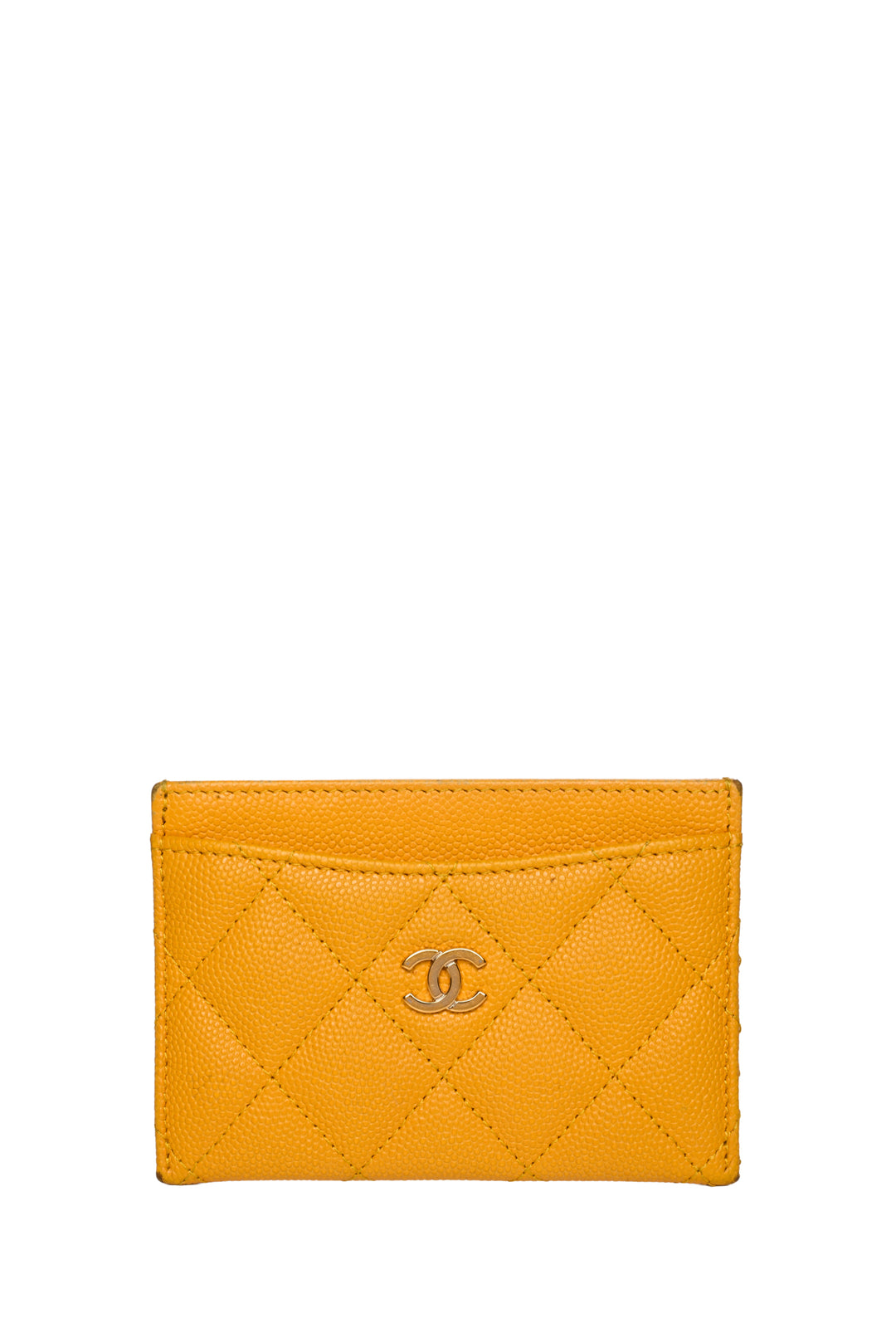 Chanel 2018-2019 Caviar Quilted CC Card Holder