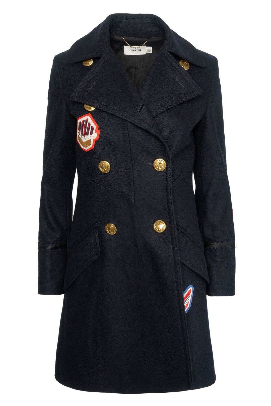 Coach Size 0 1941 Naval Officer Pea Coat