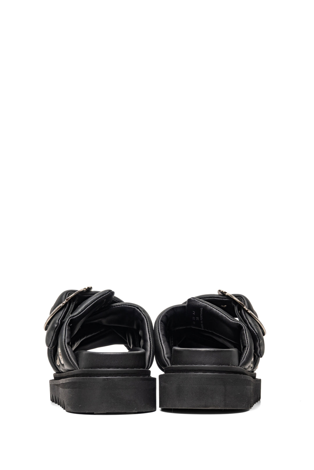 Toga Pulla Size 38 Virilis Padded Leather Sandals