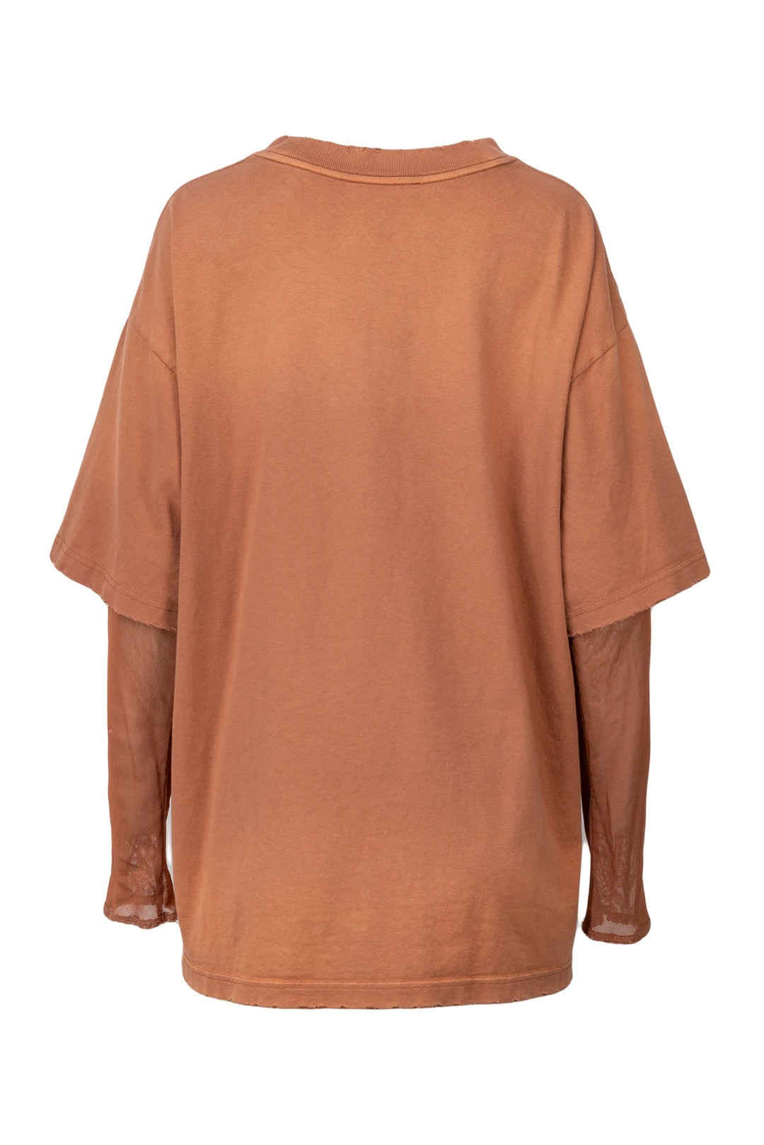 Acne Studios Size M Edra Printed Mesh Double T-Shirt