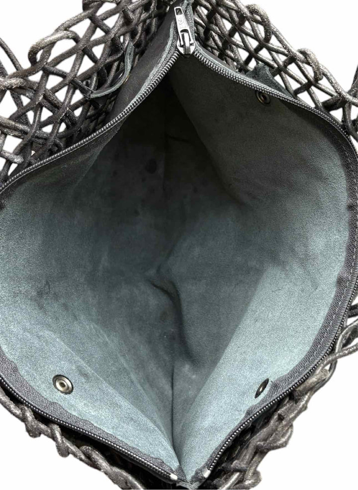 Dragon Diffusion Woven Leather Tote