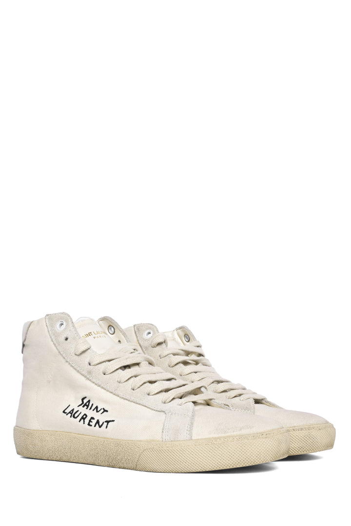 Saint Laurent Size 39.5 Court Classic SL/06 High Top Sneakers