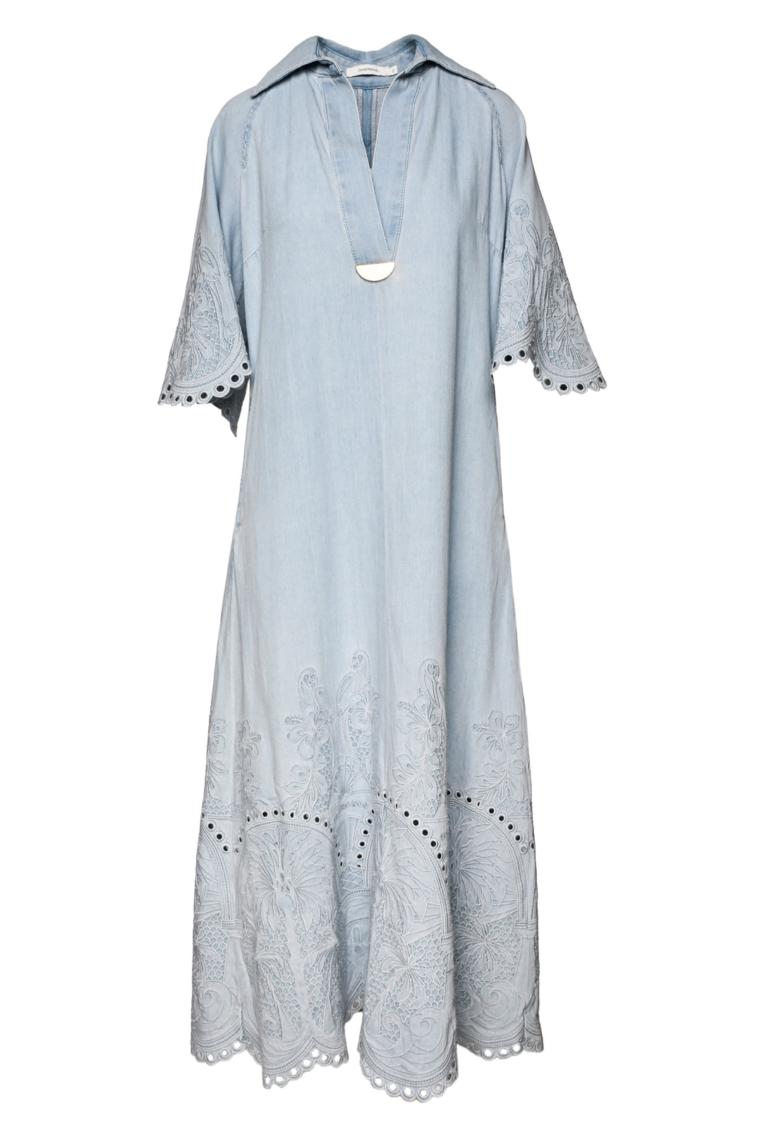 Zimmermann Size 2 Daylight Embroidered Maxi Dress