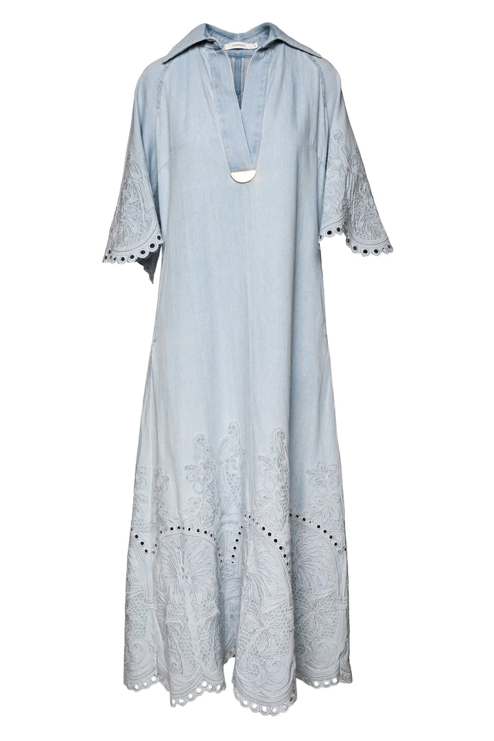 Zimmermann Size 2 Daylight Embroidered Maxi Dress