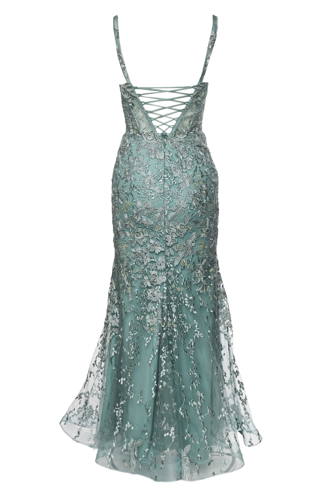 Ellie Wilde Size 0 Floral & Jewel Embroidered Dress