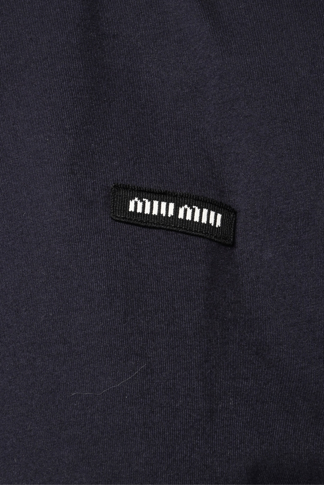 Miu Miu Size S 2024 Logo Cotton Tank Top