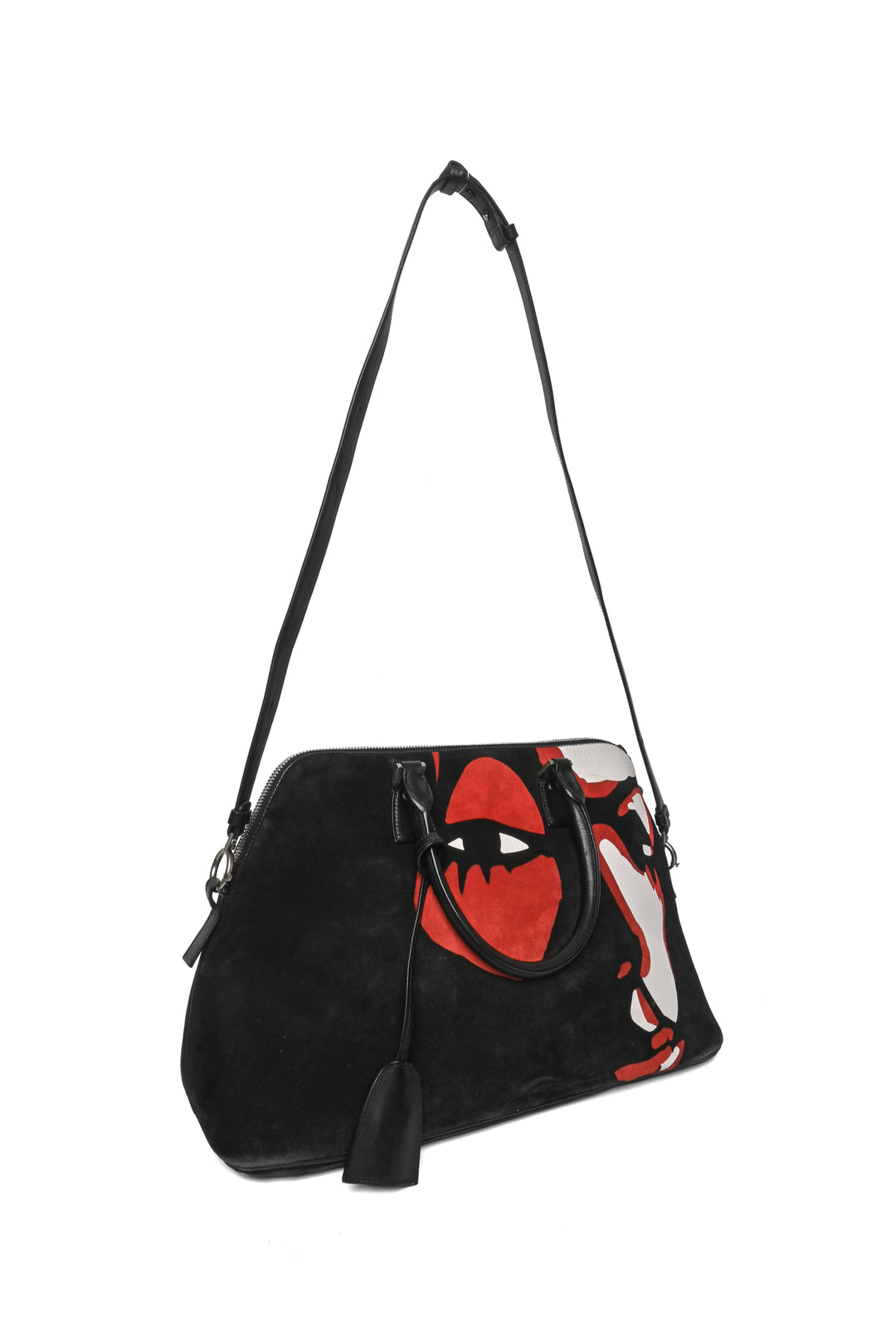 Maison Martin Margiela Suede 5AC Face Tote Bag