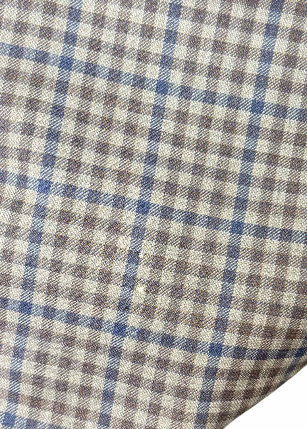 Canali Size 44 Men's Check Wool Blazer