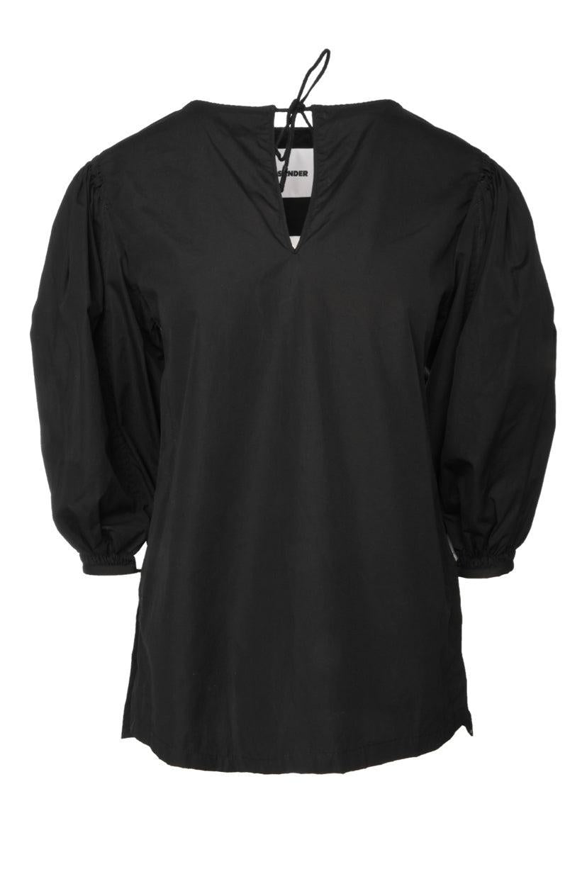 Jil Sander Size 32 Puff Sleeve V Neck Tops