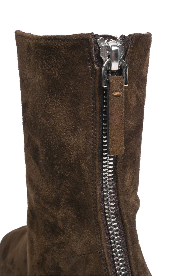 Proenza Schouler Size 39.5 Suede Glove Ankle Boots