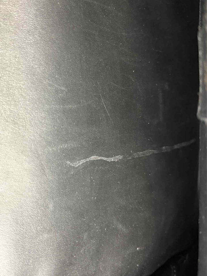 MCM Red Logo Leather BackPack