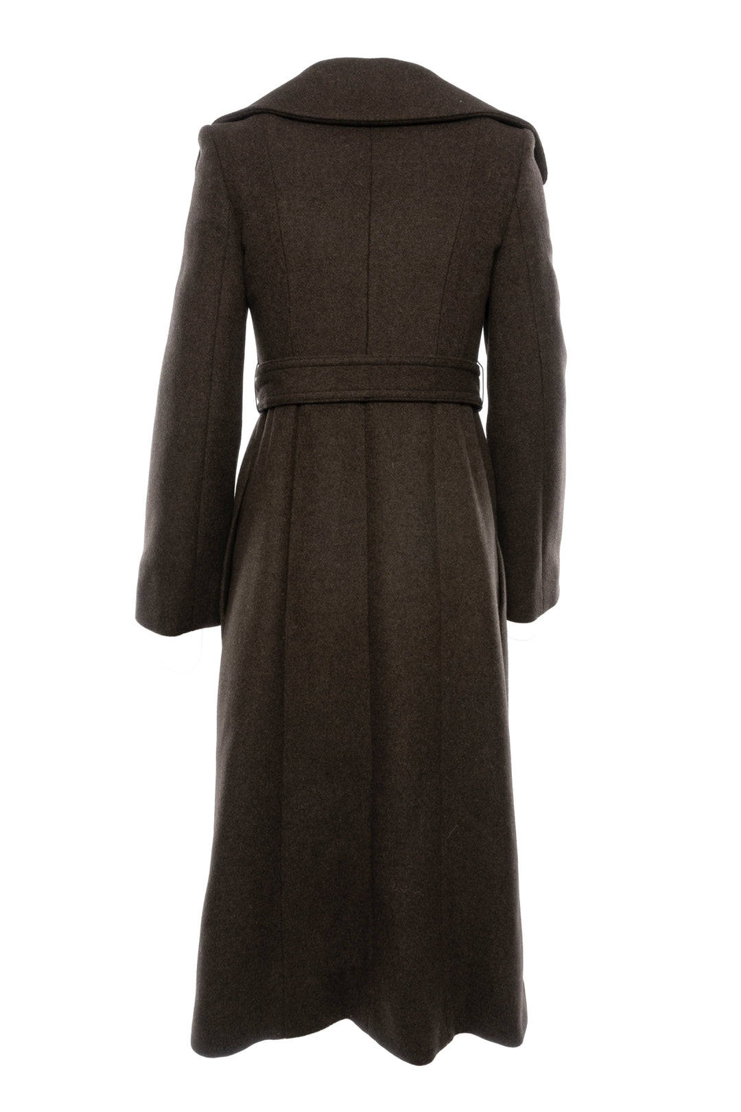 Stella Mccartney Size 36 Belted Cady Felted Coat