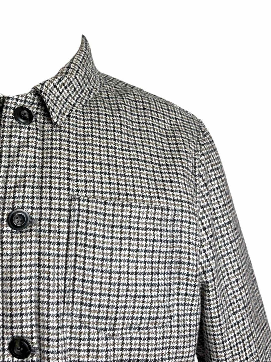 Altea Quilted Wool Blend Bomber Size XL Men's Jacket