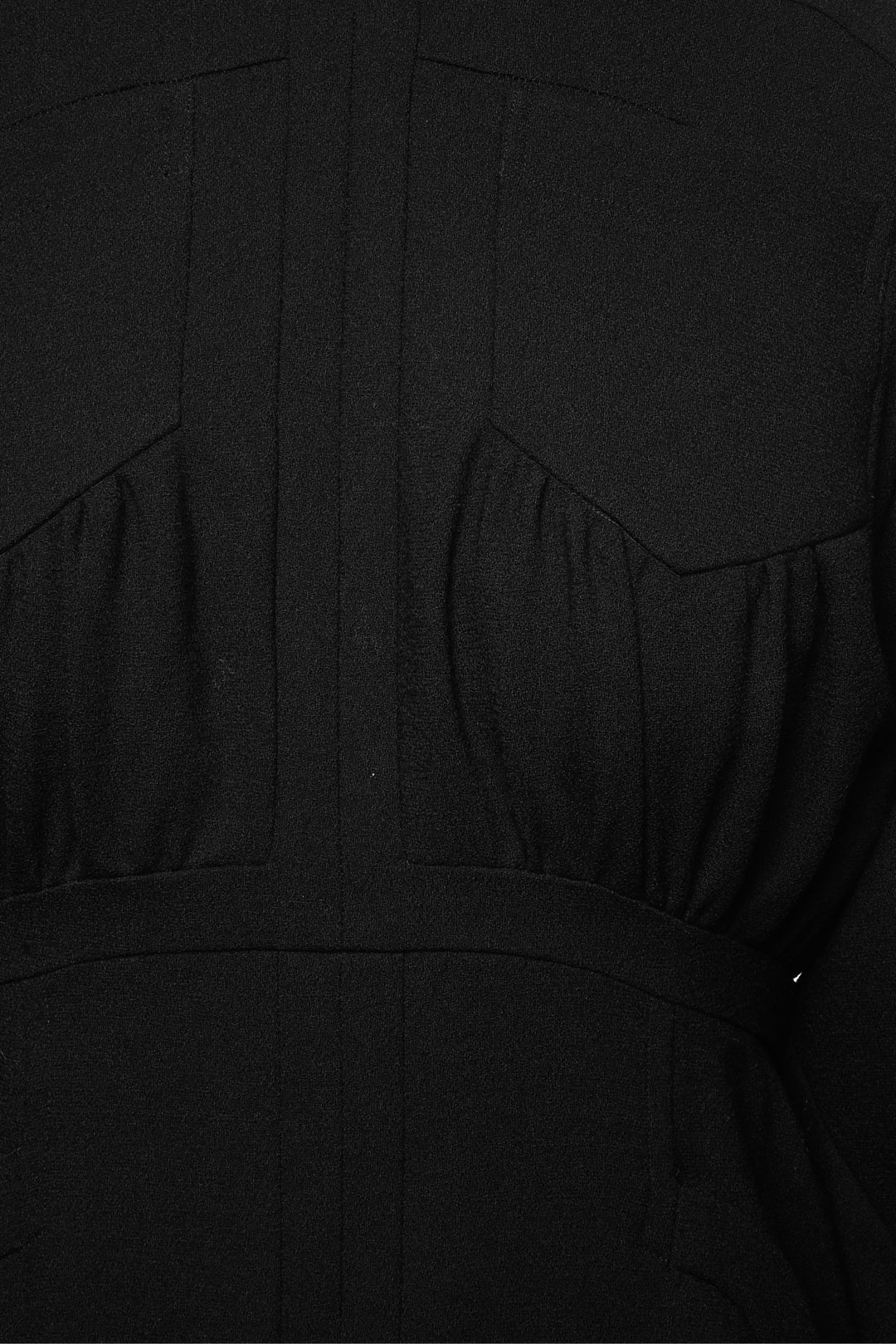 Mame Kurogouchi Size 1 Wool Georgette Flare Dress