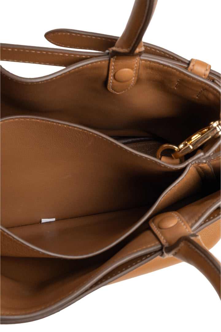 Prada 2024 Buckle Small Leather Bag