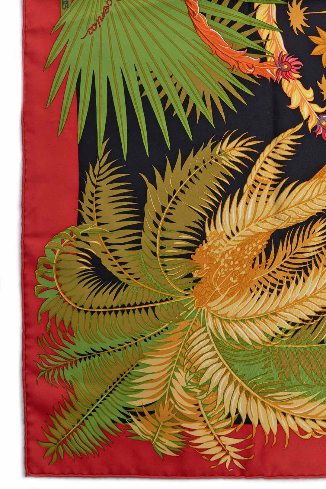 Hermes Mythiques Phoenix Print Silk Square Scarf