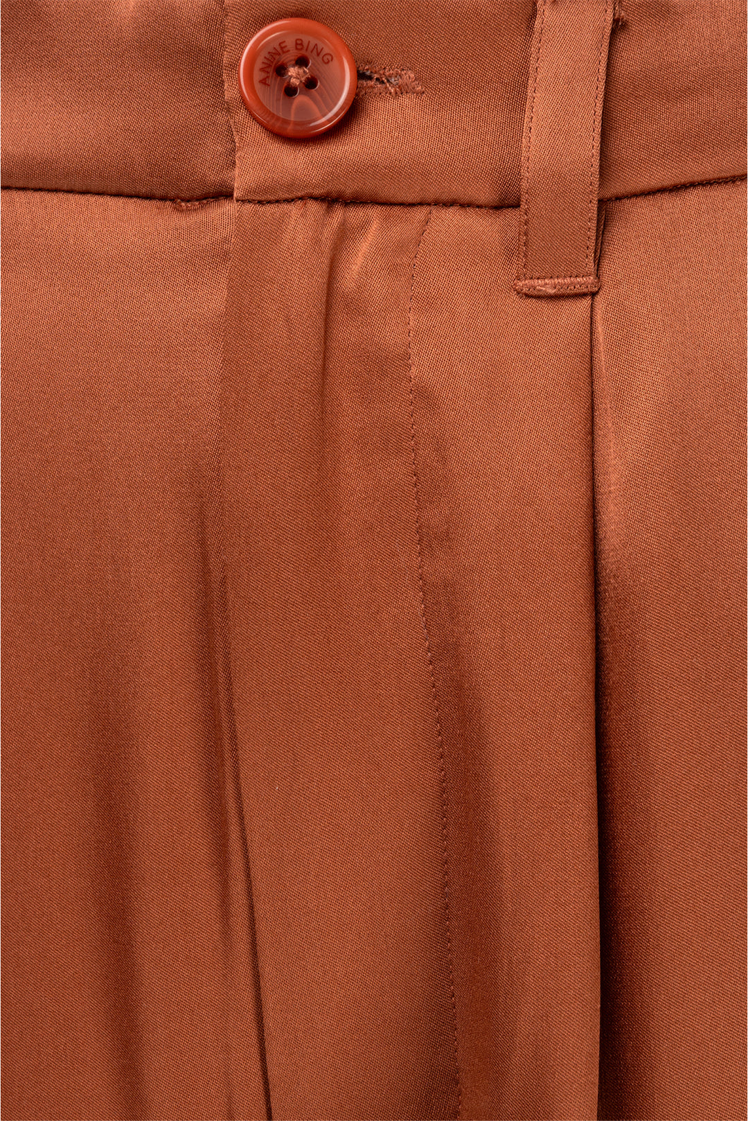 Anine Bing Size 34 Carrie Silk Trousers