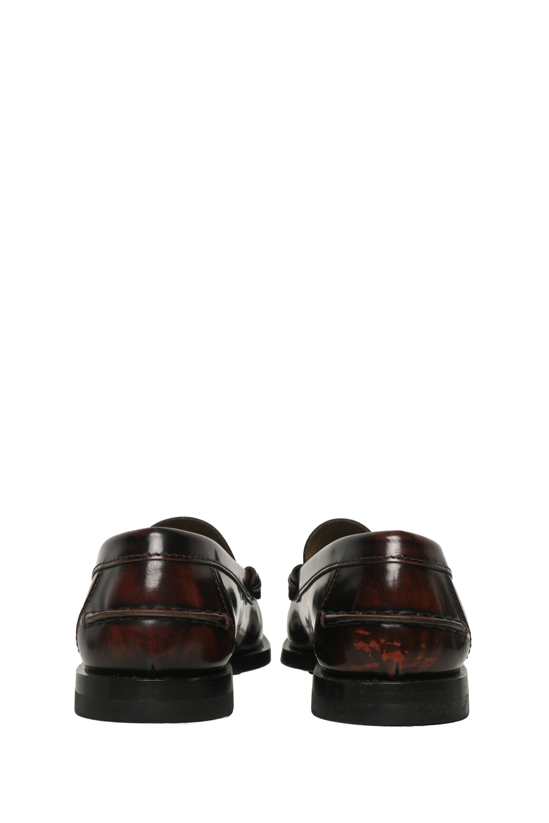Tod's Size 40 Moc Stitching Leather Loafers