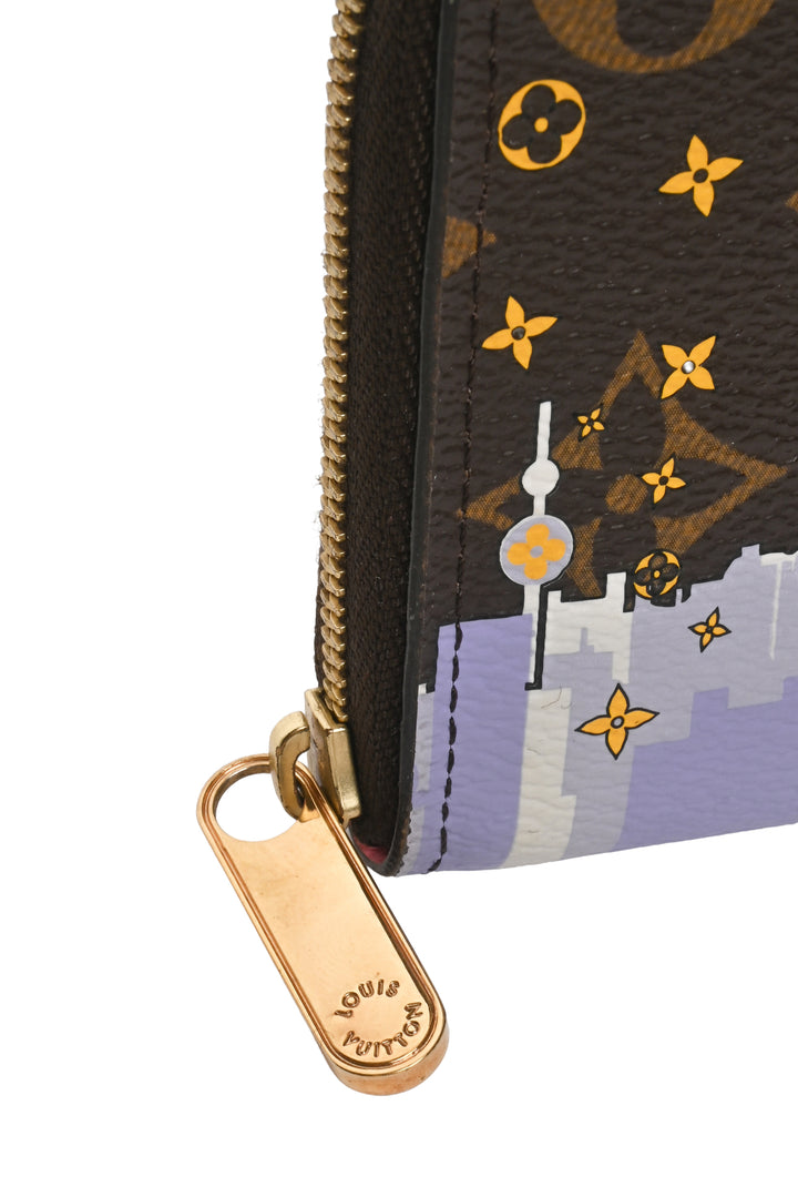 Louis Vuitton 2019 Monogram Christmas Animation Zippy Coin Purse