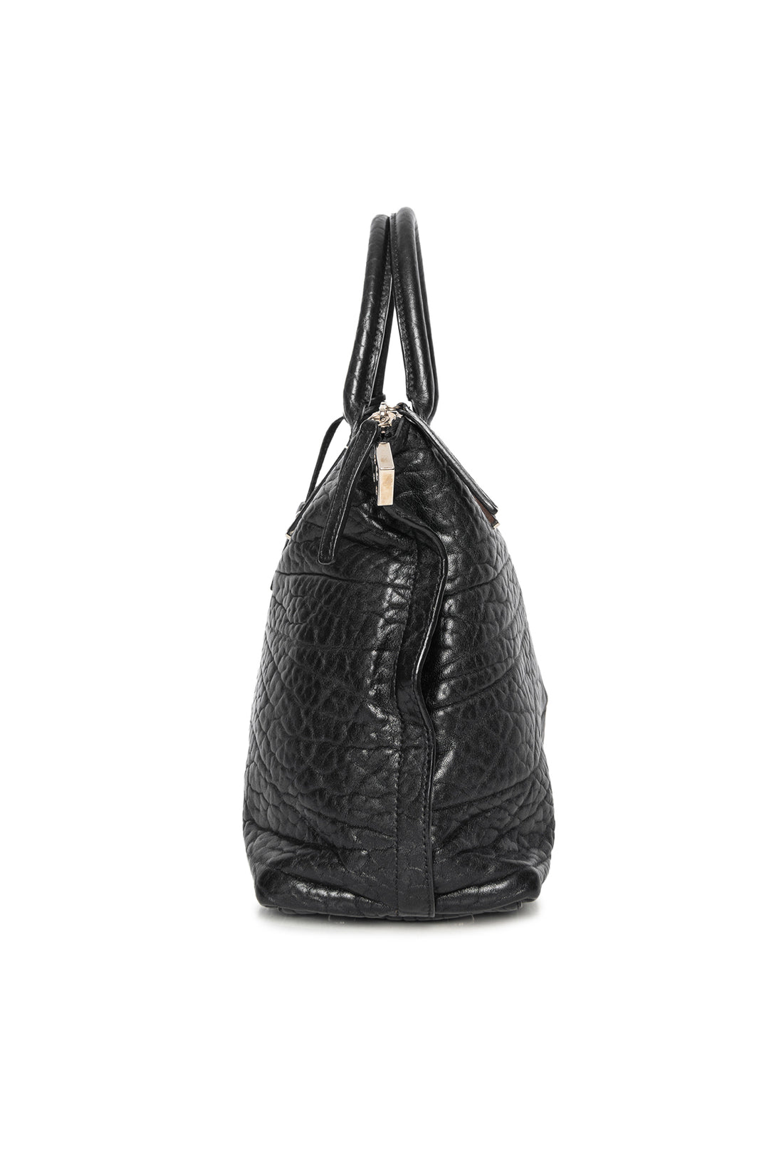 Mulberry Textured Leather Shoulder Bag