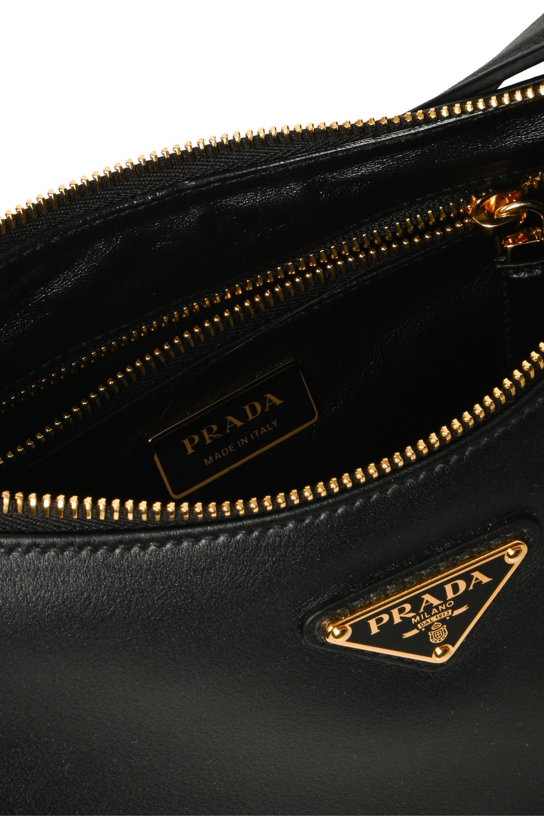 Prada Aimee Medium Leather Shoulder Bag