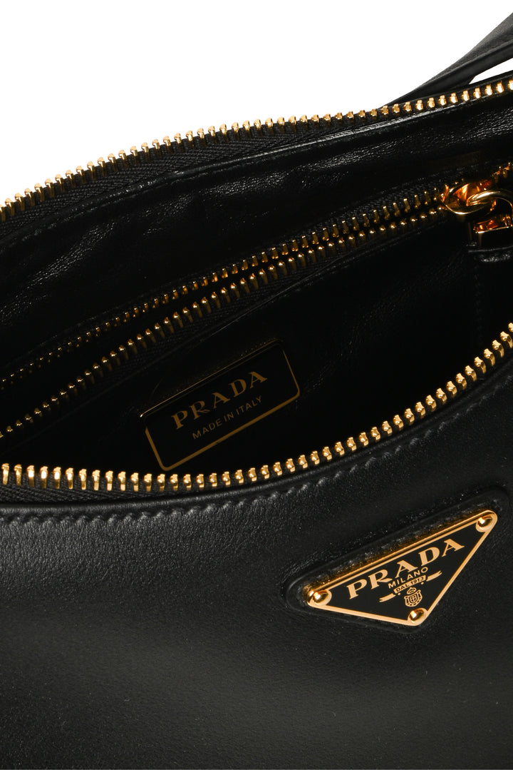 Prada Aimee Medium Leather Shoulder Bag