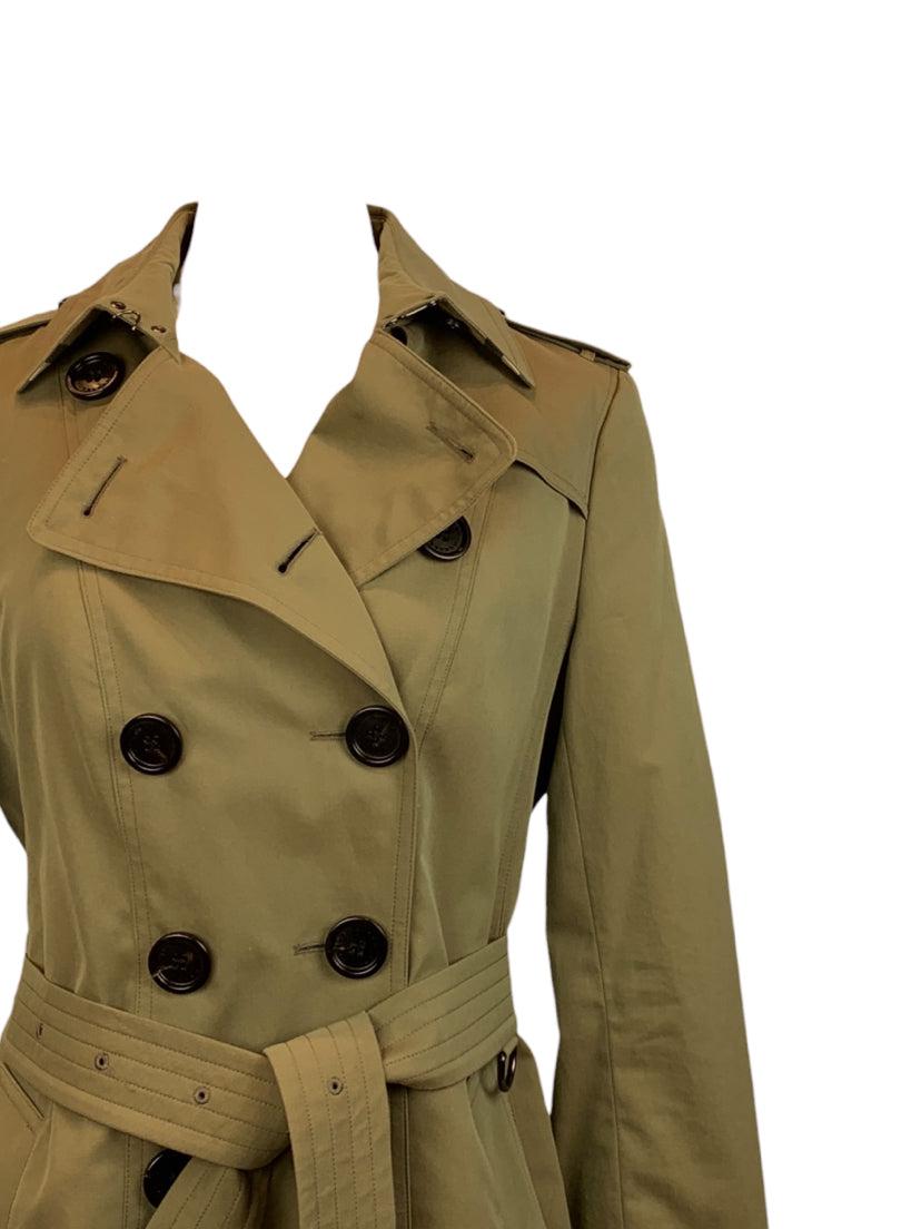 Burberry Size 8 Trench Coat