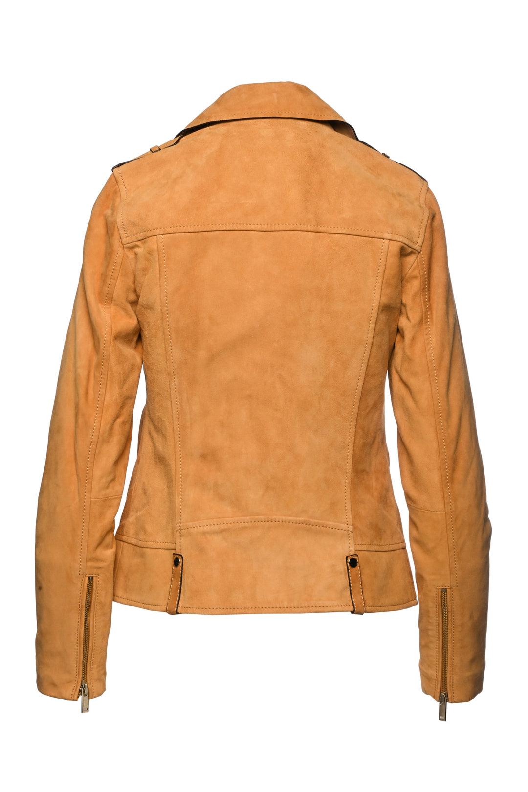 Massimo Dutti Size XS Suede Moto Jacket