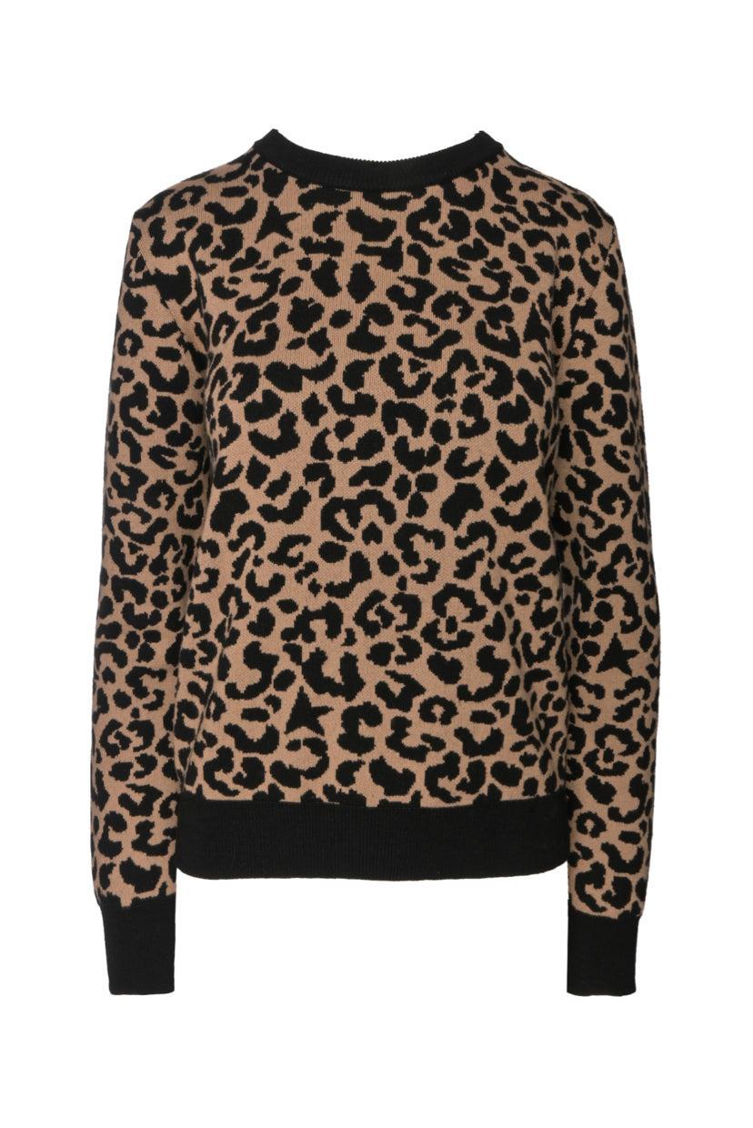 Golden Goose Size M Leopard Print Wool Sweater
