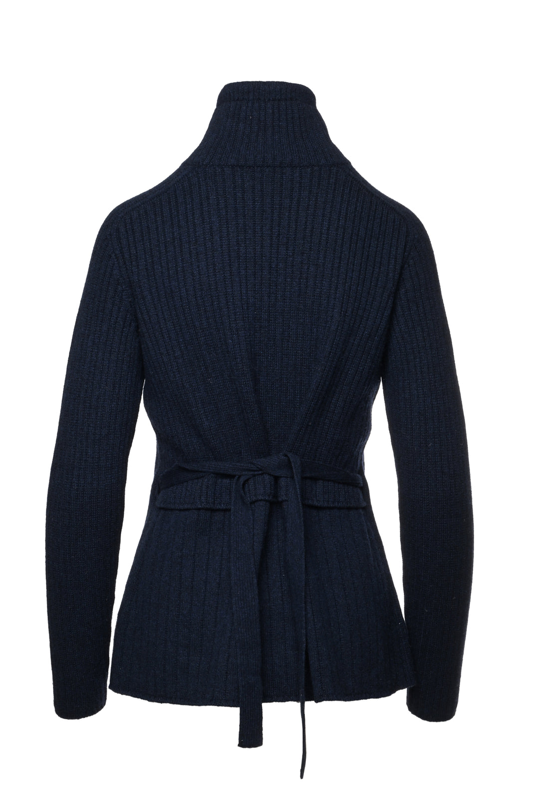 Loro Piana Size 42 Cashmere Tie-Up Turtleneck Sweater
