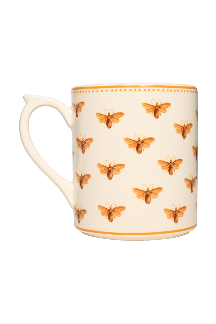 Dior Ceramic Bee Motif 'Les Gris-Gris de Mr. Dior' Set of Two Mugs