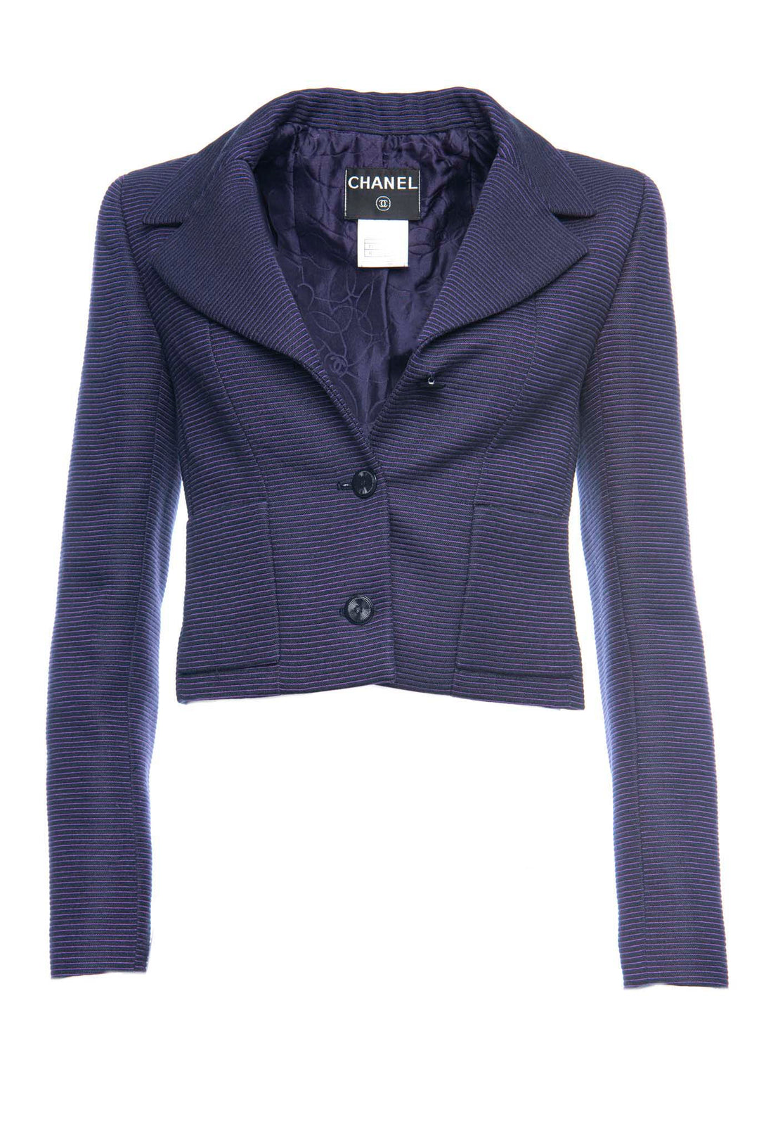 Chanel Size 38 Cropped Blazer