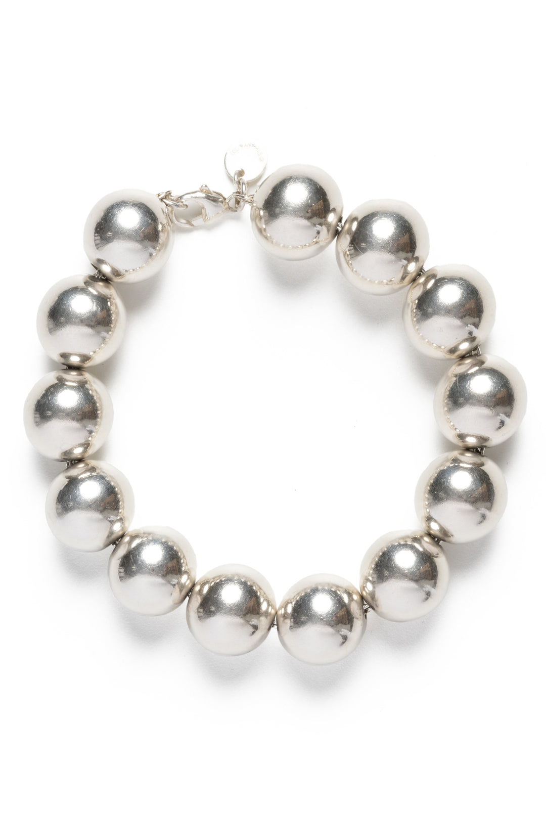 Tiffany & Co Extra Large 14mm HardWear 925 Ball Bead Bracelet