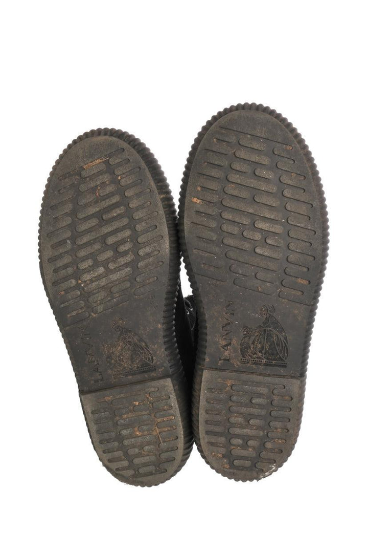 Lanvin Size 39 Arpege Shearling Lined Boots