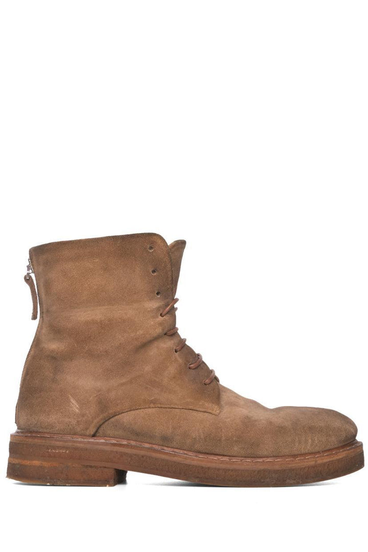 Marsell Size 39 Parrucca Leather Combat Boots